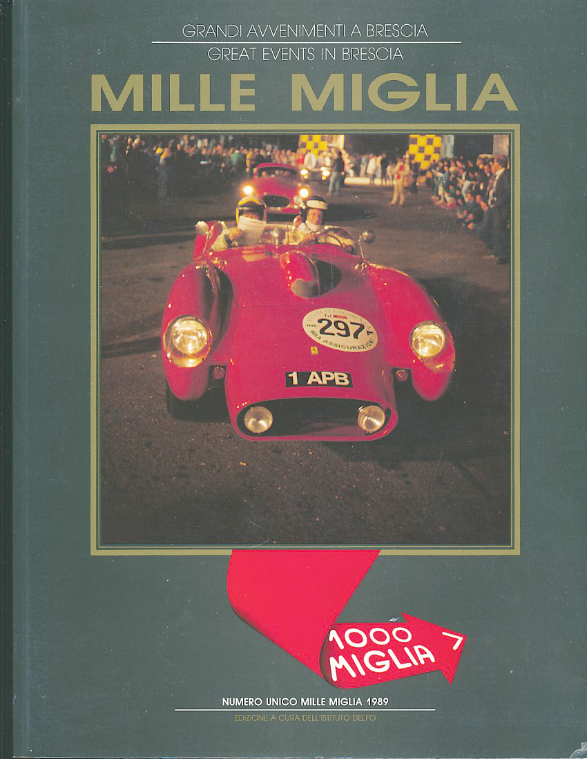 Mille Miglia 1989 Official Program - Italian Text